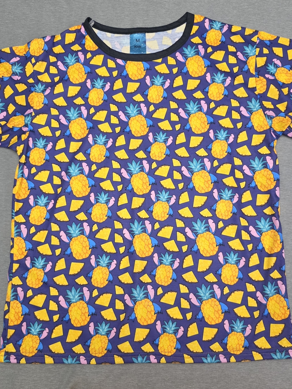 Kids Disney Stich Pineapple Print Tee